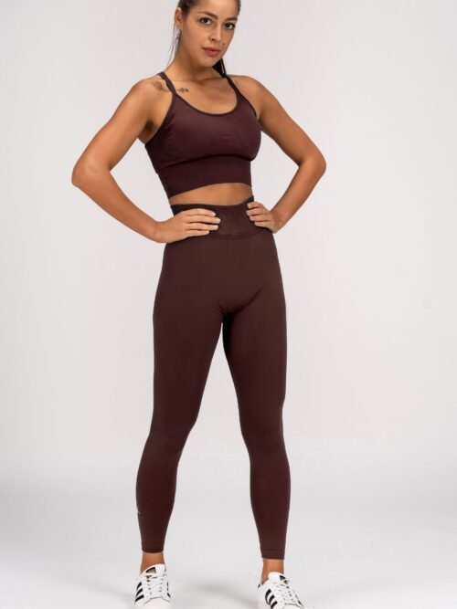 Body silk limited edition strappy bra & high waist leggings