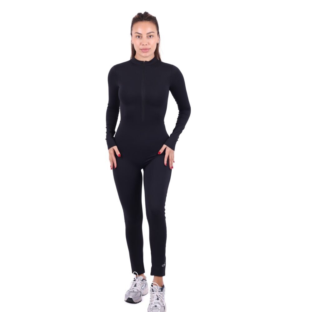 Alpha Fit Full Jumpsuit Front Zip