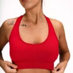 V Luxe athletic bra & High waist athletic leggings set