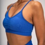 V Luxe athletic bra & High waist athletic leggings set