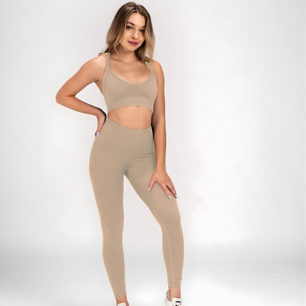 Pure Form Cross Back Bra Set