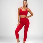 High Waist Athletic Leggings Set