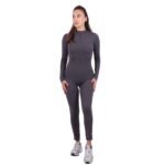 Alpha Fit Full Jumpsuit Front Zip Set