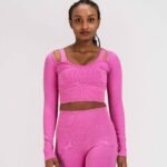 Cuddle Wear Long Sleeves Crop