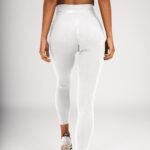 V Luxe athletic bra & High waist athletic leggings set