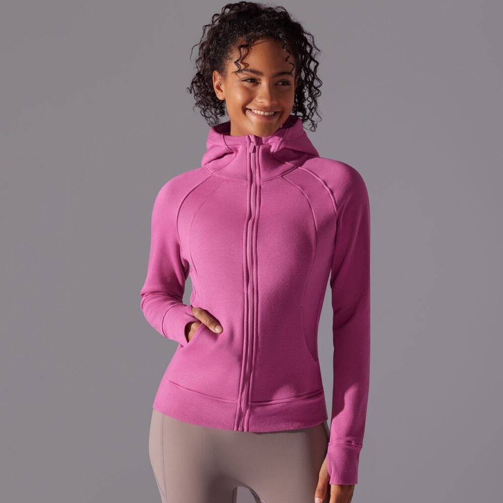 Cozy Mode Hoodie High Neck Set