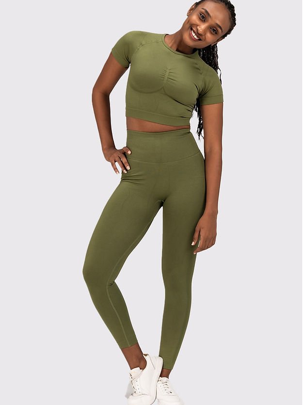 Everyday Seamless Athletic Crop T-Shirt
